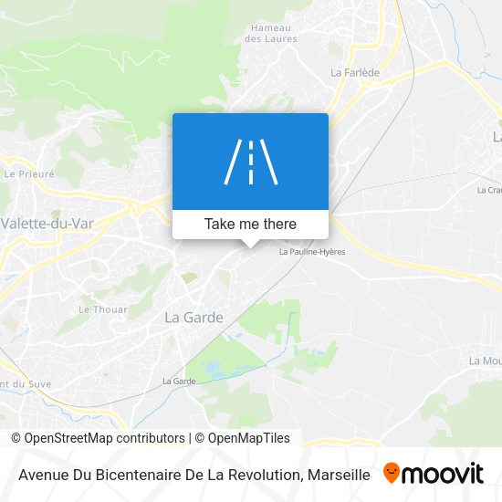 Avenue Du Bicentenaire De La Revolution map