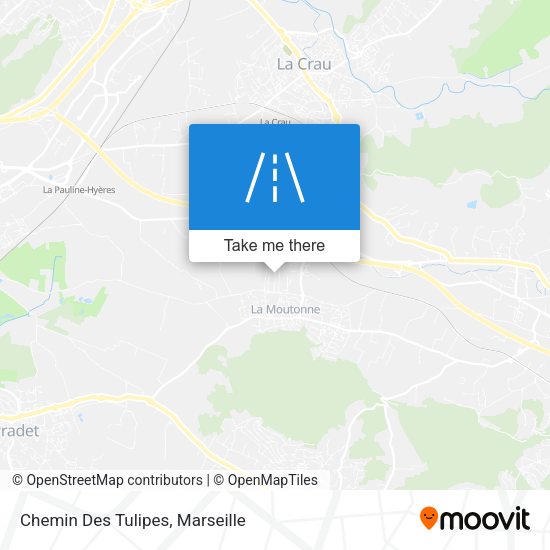 Chemin Des Tulipes map