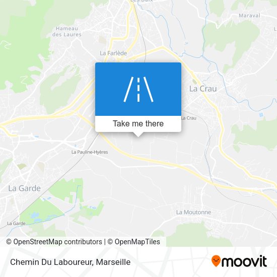 Chemin Du Laboureur map
