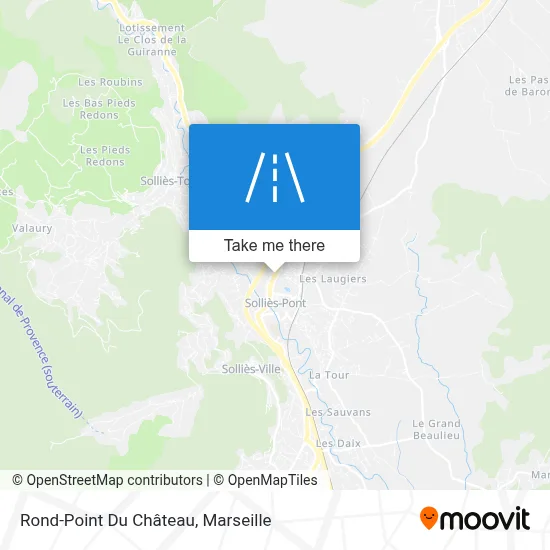 Rond-Point Du Château map