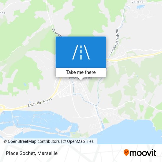 Place Sochet map