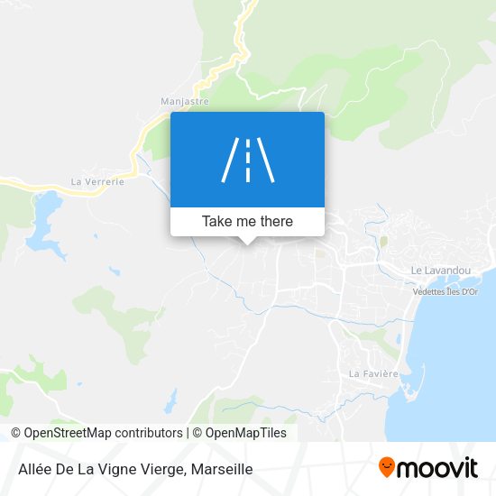 Allée De La Vigne Vierge map