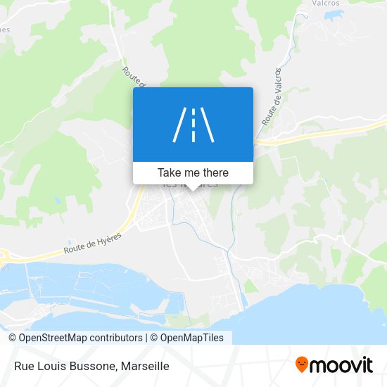 Rue Louis Bussone map