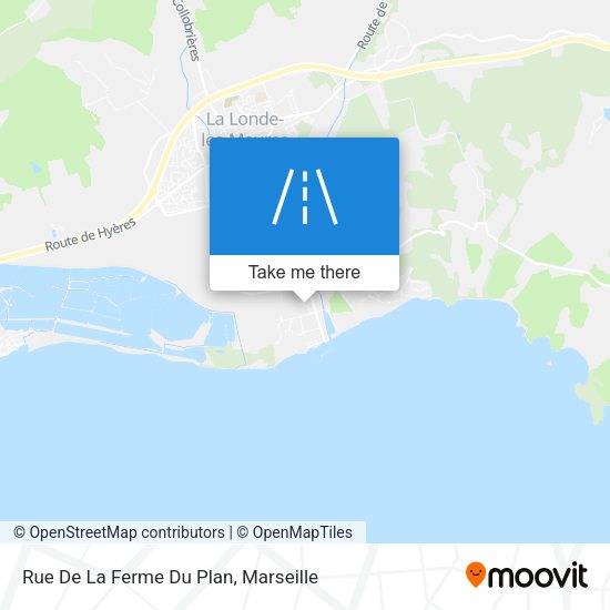 Rue De La Ferme Du Plan map