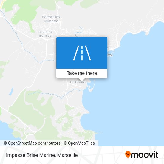 Impasse Brise Marine map