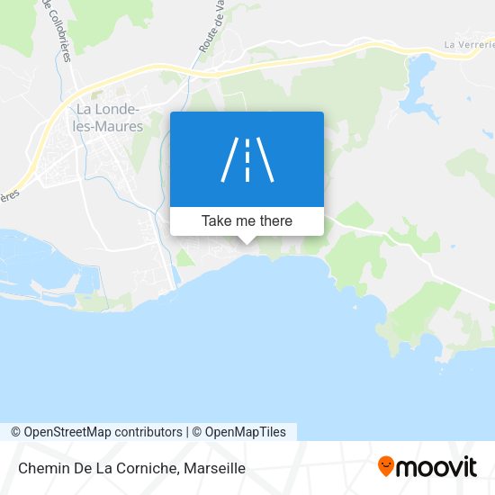 Chemin De La Corniche map