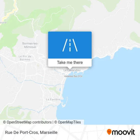 Rue De Port-Cros map