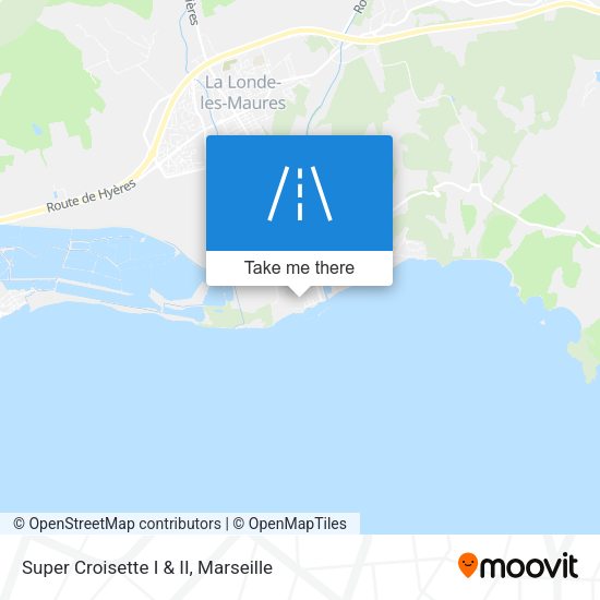 Super Croisette I & II map
