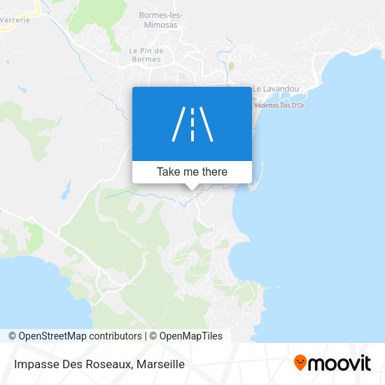 Impasse Des Roseaux map