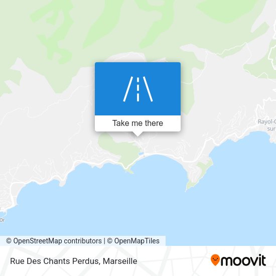 Rue Des Chants Perdus map