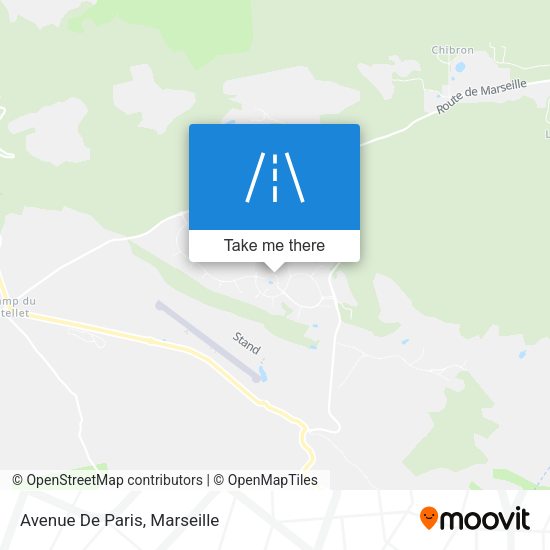 Avenue De Paris map