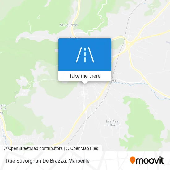 Rue Savorgnan De Brazza map