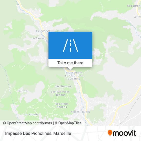 Impasse Des Picholines map