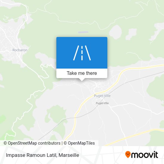Impasse Ramoun Latil map