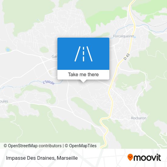 Impasse Des Draines map
