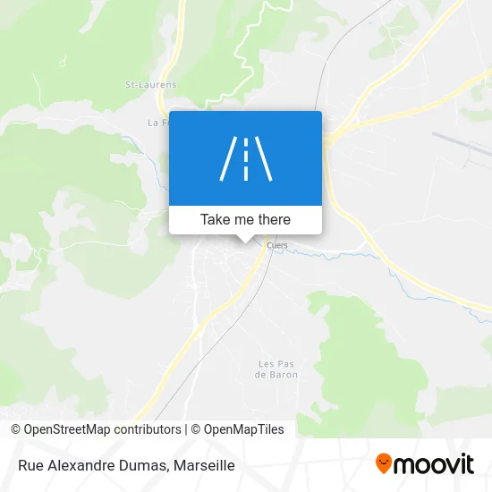 Rue Alexandre Dumas map