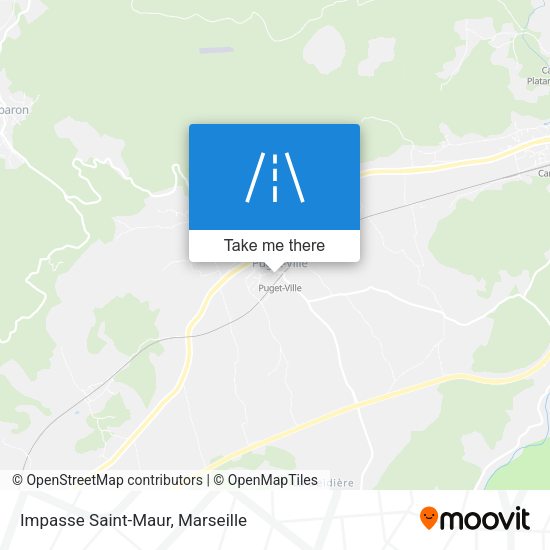 Impasse Saint-Maur map