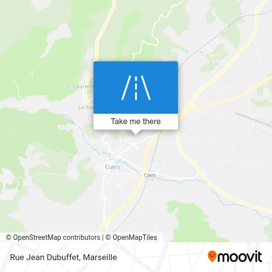 Rue Jean Dubuffet map