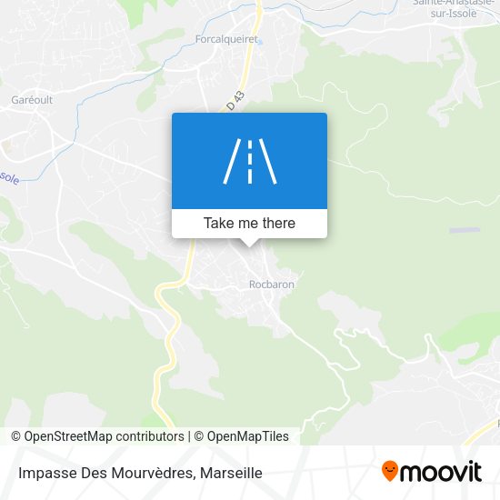 Impasse Des Mourvèdres map