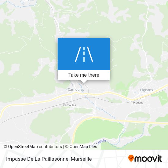 Impasse De La Paillasonne map