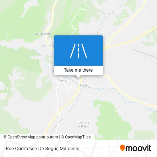 Rue Comtesse De Segur map