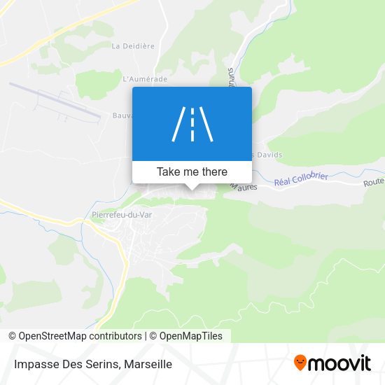 Impasse Des Serins map