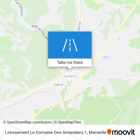 Lotissement Le Domaine Des Amandiers 1 map