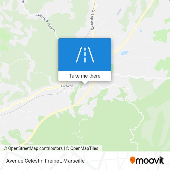 Avenue Celestin Freinet map