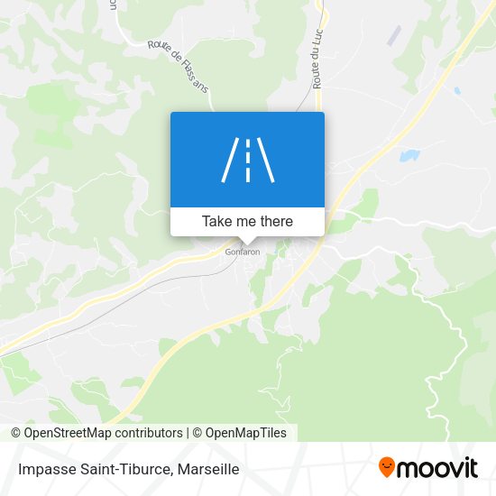 Impasse Saint-Tiburce map