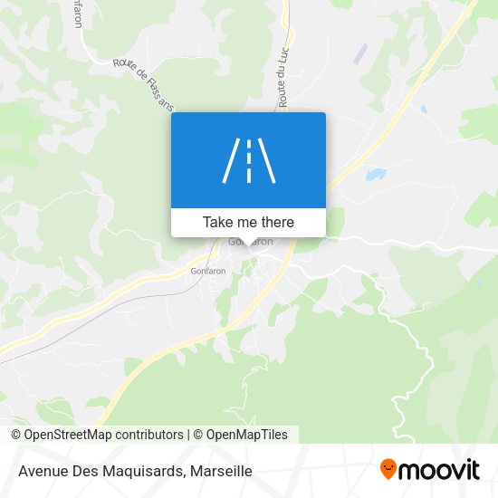 Avenue Des Maquisards map