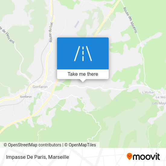 Impasse De Paris map