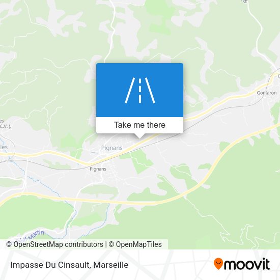 Impasse Du Cinsault map