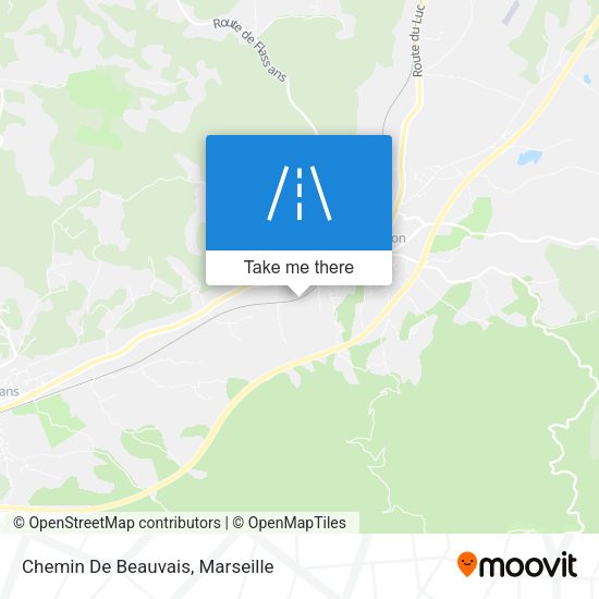 Chemin De Beauvais map