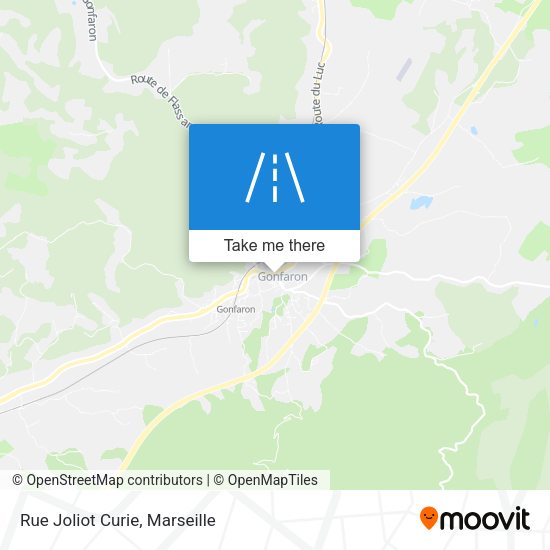 Rue Joliot Curie map