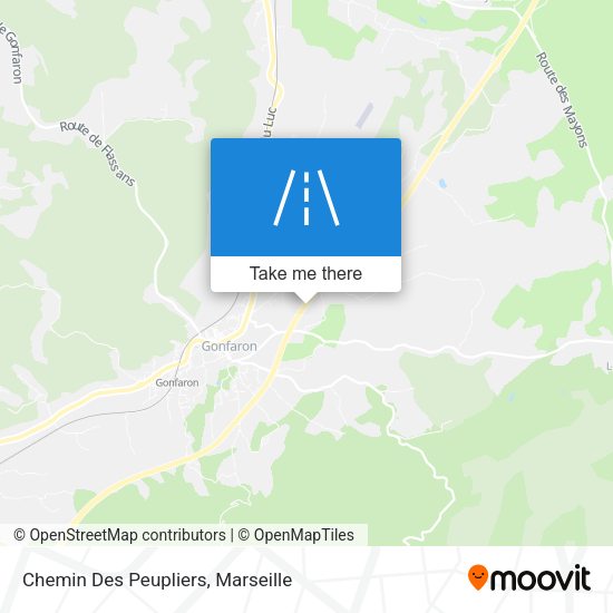 Chemin Des Peupliers map