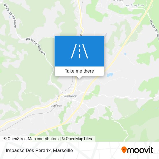 Impasse Des Perdrix map