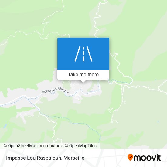 Impasse Lou Raspaioun map