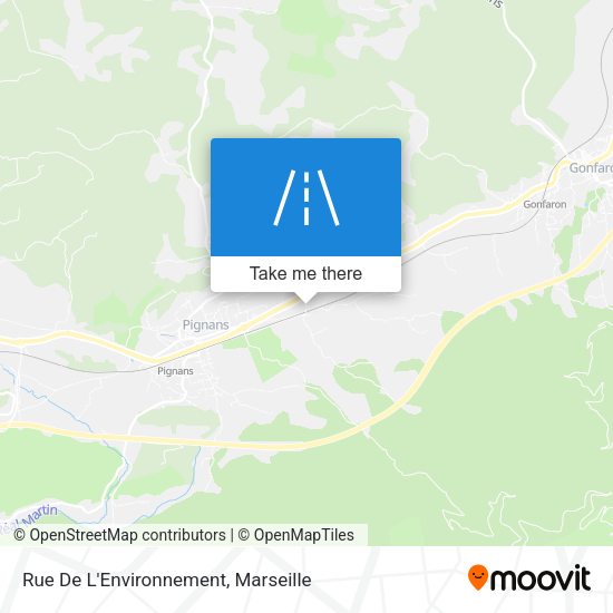 Rue De L'Environnement map