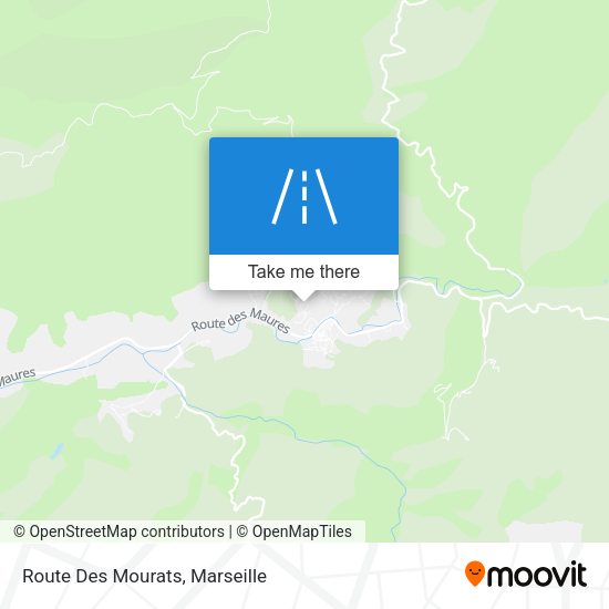 Route Des Mourats map