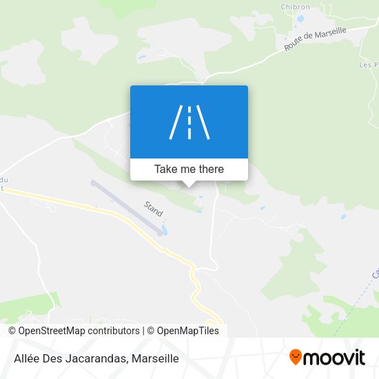 Allée Des Jacarandas map