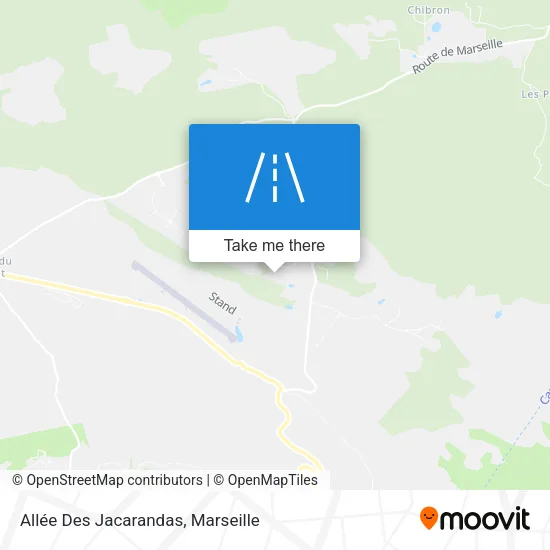 Allée Des Jacarandas map