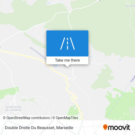 Double Droite Du Beausset map