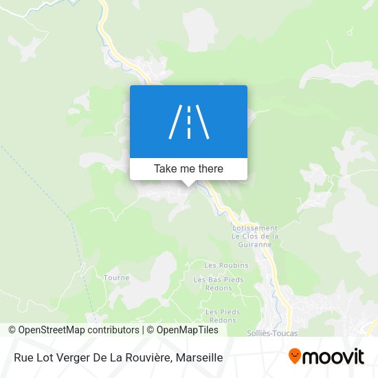 Rue Lot Verger De La Rouvière map