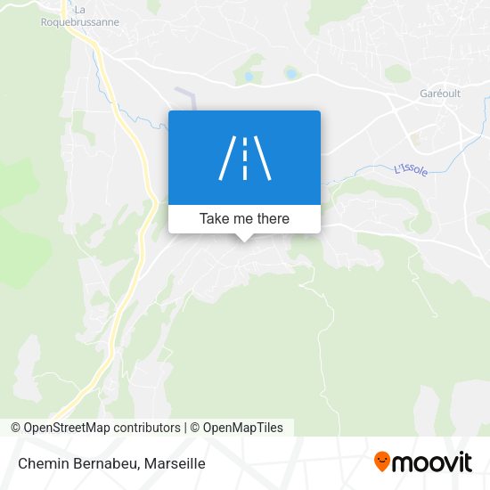 Chemin Bernabeu map