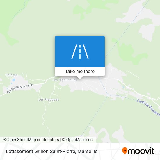 Lotissement Grillon Saint-Pierre map