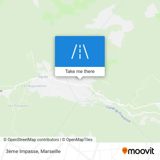 3ème Impasse map
