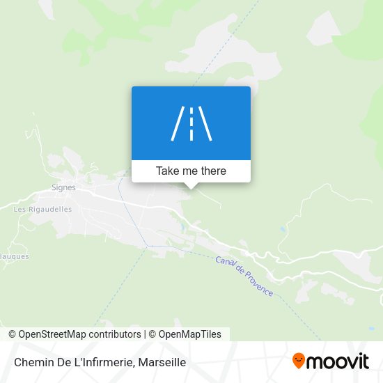 Chemin De L'Infirmerie map
