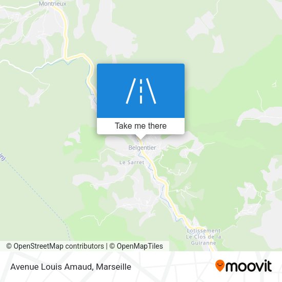Avenue Louis Amaud map