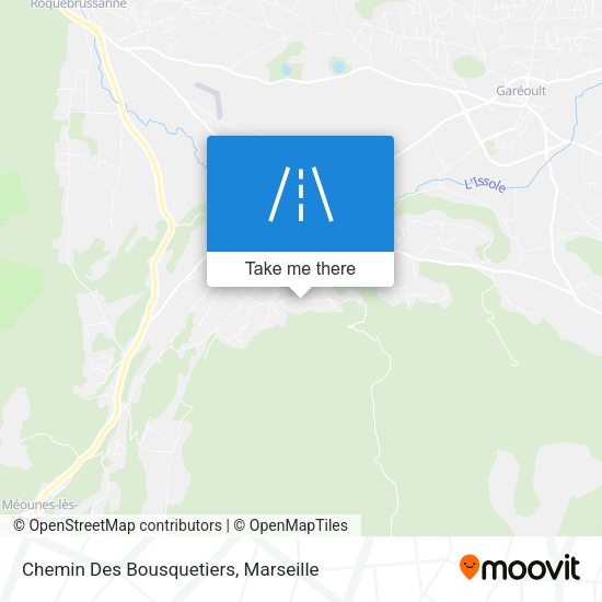 Chemin Des Bousquetiers map