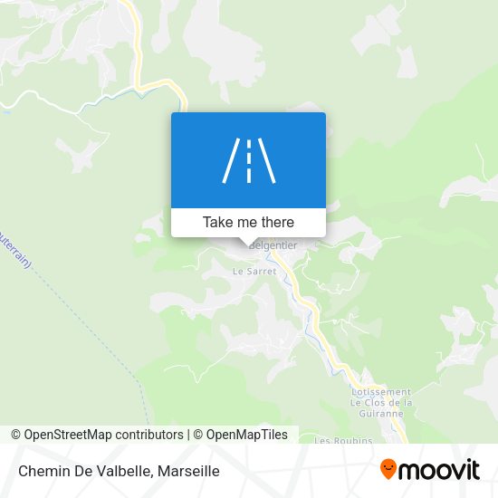 Chemin De Valbelle map
